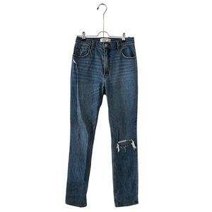 Abercrombie & Fitch The 90s Slim Straight Ultra High Rise SZ 28 Long